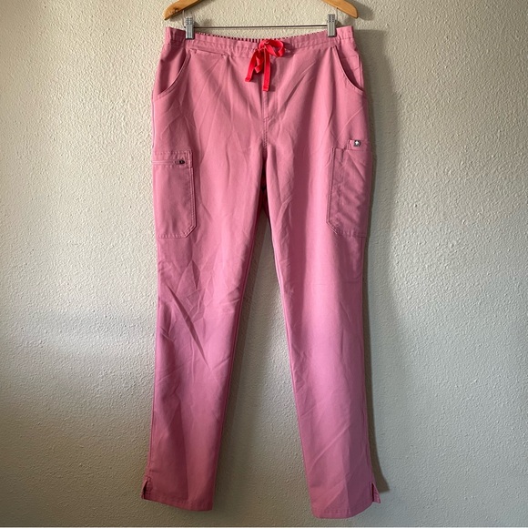 FIGS Pants - FIGS Yola Scrub Pants Women’s L Tall Chalk Pink Medical Nurse Healthcare